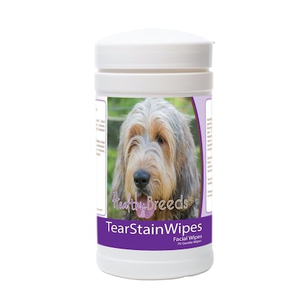 Healthy Breeds Otterhound Tear Stain Wipes - 70 Count, 70PK 840235182627